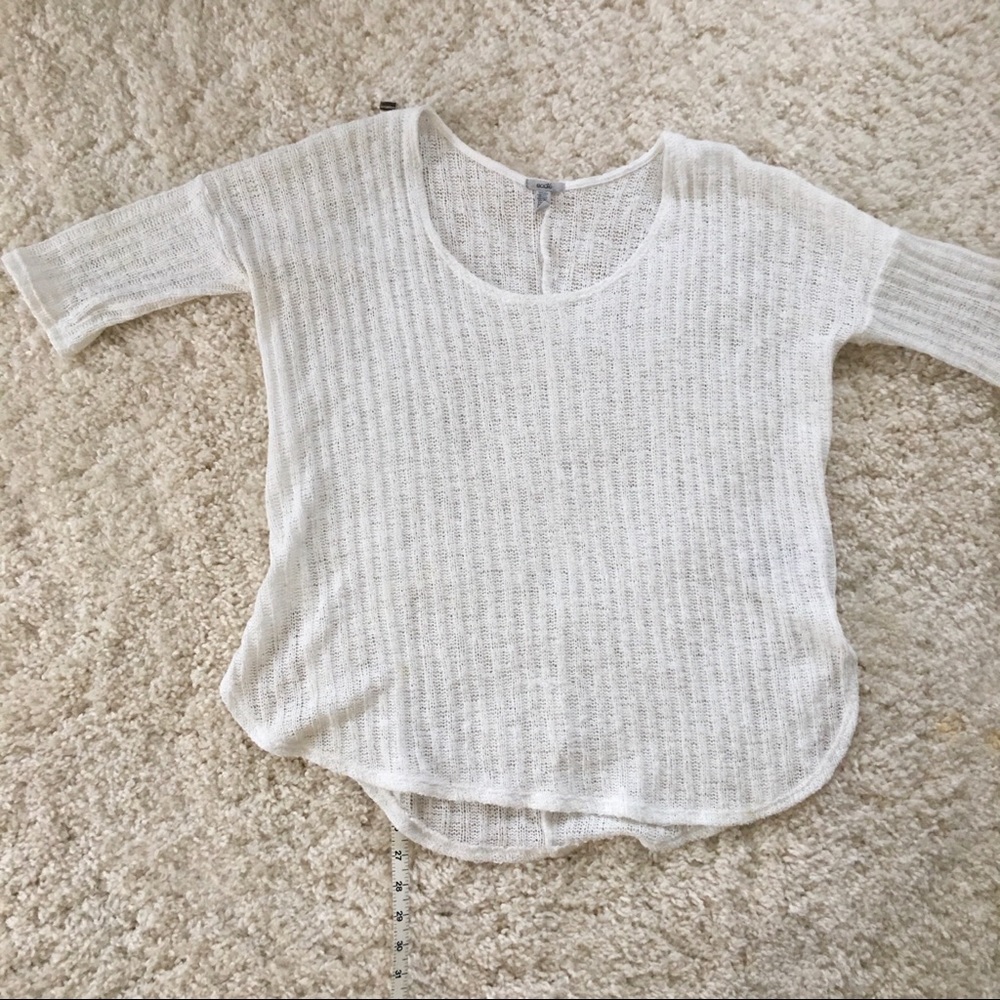 Eoote ribbed sweater